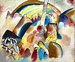 Vassily Kandinsky, 1913 - Paisaje con manchas rojas.jpg