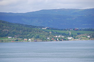 Venneshamn Village in Central Norway, Norway