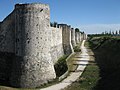 Vue des remparts.