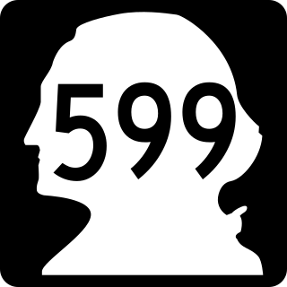 <span class="mw-page-title-main">Washington State Route 599</span> State highway in Washington