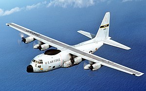 WC-130H 54e Escadron météo en vol 1977.JPEG