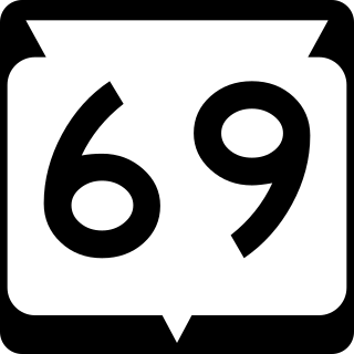 <span class="mw-page-title-main">Wisconsin Highway 69</span> Highway in Wisconsin