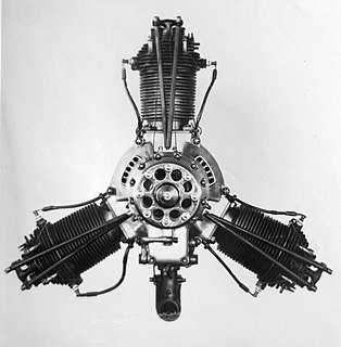 Walter NZ 40 1920s Czech piston aircraft engine