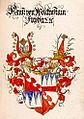 Wappen Hans von Wolkenstein aus einem unbekanntem Wappenbuch