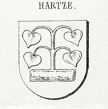 Wappen derer von Hartze (1884)