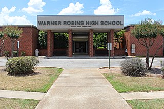 <span class="mw-page-title-main">Warner Robins High School</span> School in Warner Robins, Georgia, United States