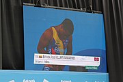 Deutsch: Gewichtheben bei den Olympischen Jugendspielen 2018; Tag 2, 10. Oktober 2018; Jungen 62 kg English: Weightlifting at the 2018 Summer Youth Olympics at 8 October 2018 – Boys' 62 kg