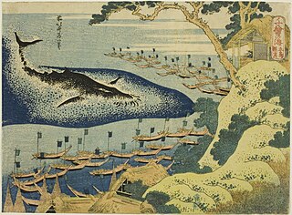 <i>Oceans of Wisdom</i> Series of woodblock prints by Katsushika Hokusai