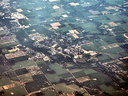 Yorktown from the air, looking east. Yorktown-indiana-from-above.jpg