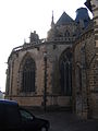 English: The abbey of Évron, Mayenne, France. Français : L'abbaye Notre-Dame, à Évron, Mayenne, France.