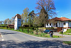 Čeština: Silnice II/193 v Únehli směrem na Stříbro English: Road No 193 in Únehle village, Czech Republic