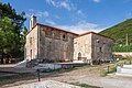 * Nomination: The church of Agios Nicholaos in Agia Sofia, Aetoloacarnania. --C messier 22:25, 29 January 2024 (UTC) * Review The verticals in the edges are correct, but the middle part seems leaning out on both sides (see the table on the left side or the fence on the right side of the church). Unless you say that it looks like that in reality, that picture would need some retouching. --Plozessor 04:38, 30 January 2024 (UTC)