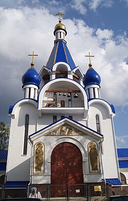 Храм Рождества Пресвятой Богородицы Вид на главный вход