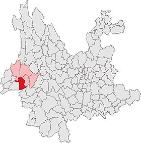 Localisation de Lónglíng Xiàn