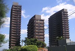 Apartment towers in San Salvador