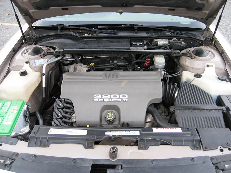 File:1998 Oldsmobile Regency (H-Body) 3800 Series II V6 Engine.jpg