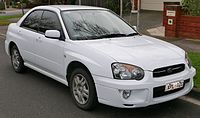 First facelift ("Blobeye") sedan (2004)