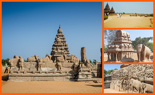 Group of Monuments at Mahabalipuram, Pallava architecture