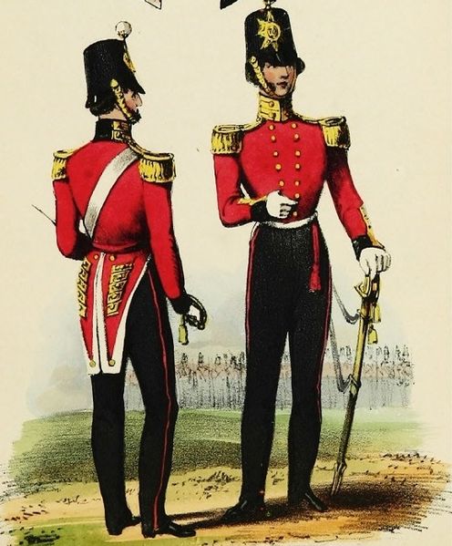 Uniform of the 70th (Surrey) Regiment of Foot, 1840s