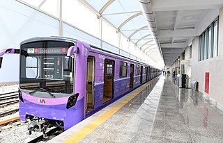 <span class="mw-page-title-main">Baku Metro</span> Rapid transit system in Baku, Azerbaijan