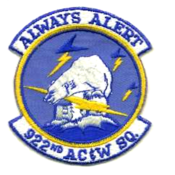 922d Aircraft Control and Warning Squadron - Emblem.png