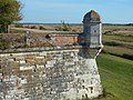 Rempart et échauguette de la citadelle - Brouage