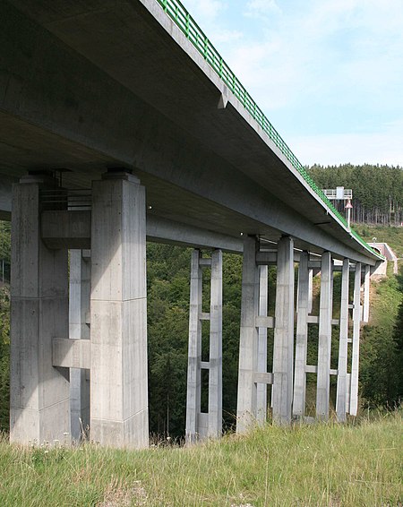 A71 Talbruecke Schwarzbachtal