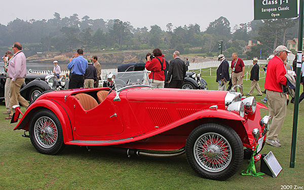 AC 16/80 open 2-seater 1939 body by March