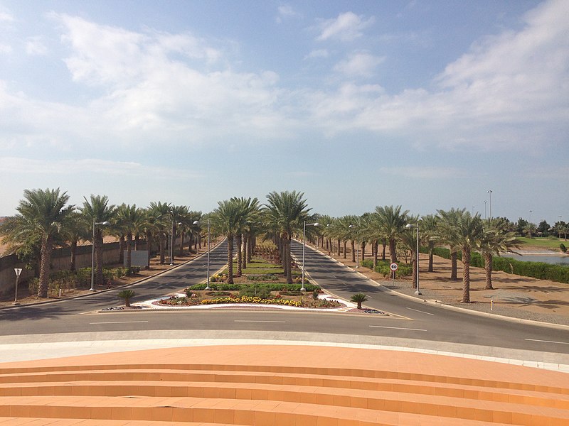 File:A view from the KAUST roundabout monument towards campus - panoramio.jpg