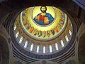 Internal view of the central dome