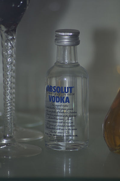 File:Absolut Vodka Mini Bottle.jpg