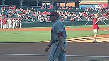 Alabama bei Arkansas Baseball 2018, 001.jpg