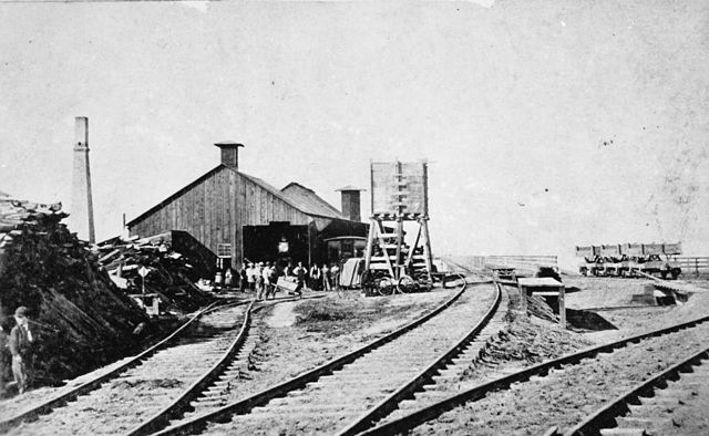 Alameda Terminal, ca. 1869