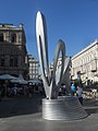 Alban-Berg-Denkmal vor der Wiener Staatsoper 2016