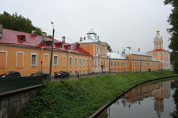 The outer wall of the lavra