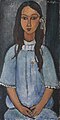 Amedeo Modigliani, Alice, 1915, huile sur panneau, 78 x 39 cm.