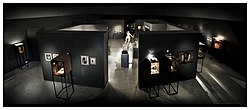 An installation shot of Charles Matton's Enclosures in 2011 All Visual Arts panorama.jpg