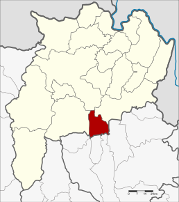 Amplasarea districtului în provincia Chiang Rai