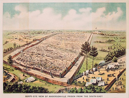 Andersonville Prison by Keystone Publishing, 1890