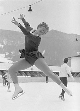Sjoukje Dijkstra yn 1960