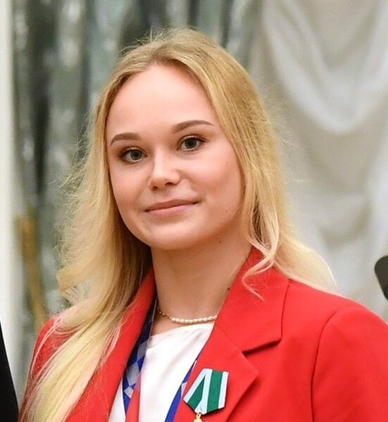 Melnikova at the Kremlin in 2021