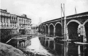 Gli Archi della Marina all'inizio del Novecento.