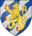 The Swedish royal House of Bjälbo, in the 17th century perceived as the arms of Götaland