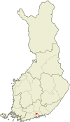 Askola Finlandiako mapan