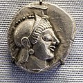 Athens - 510-500 BC - silver tetradrachm - head of Athena - owl - München SMS