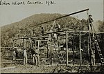 Thumbnail for File:Australian Aboriginal men erecting the wooden frame of St George's Anglican church, Palm Island, 1931.jpg