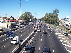 General Paz Avenue v Liniers na jih.jpg