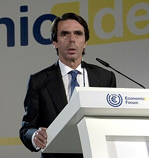José María Aznar: Prime Minister of Spain from 1996 to 2004