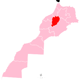 Beni Mellal-Khénifra - Localisation