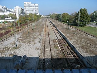 ehemaliger Bahnhof München Olympiastadion